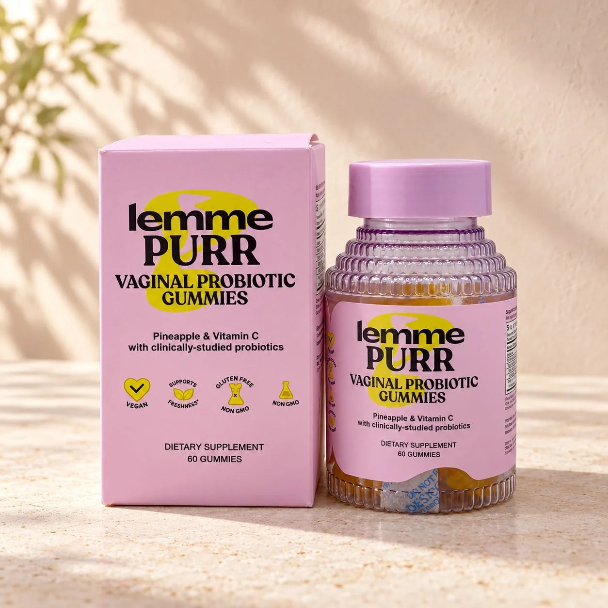Lemme Purr Vaginal Probiotic Gummies imagen 2