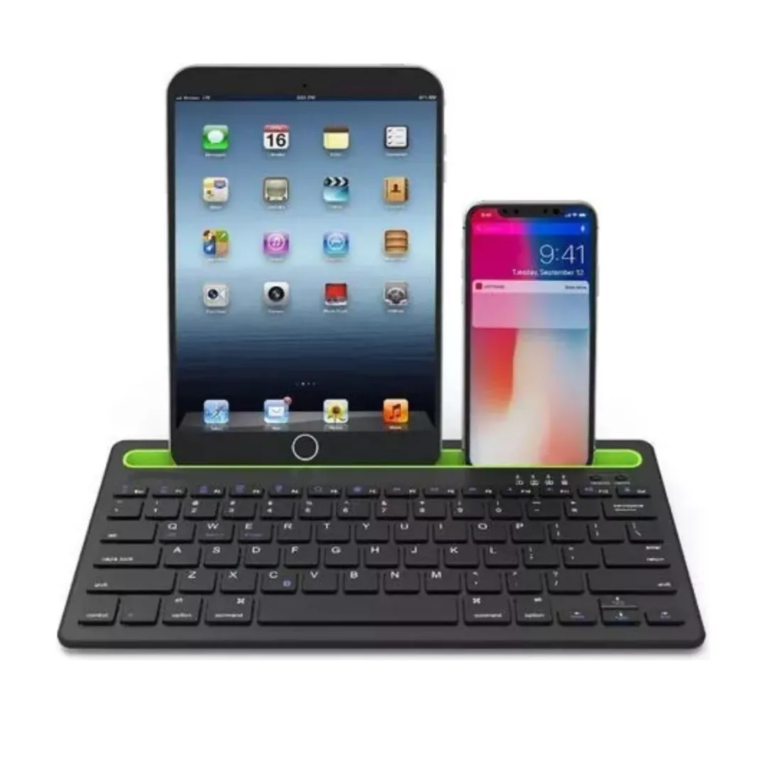 Teclado Bluetooth 2 Canales Multidispositivos