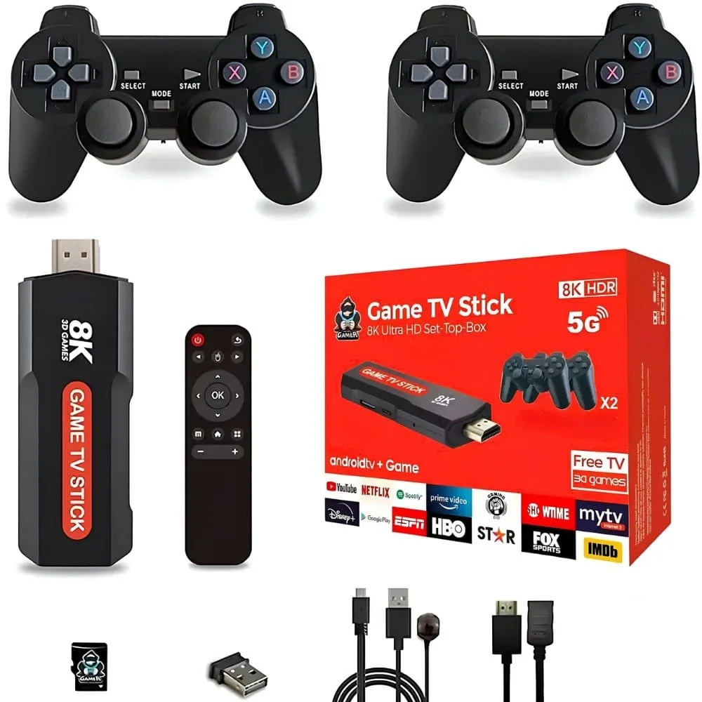 CONSOLA DE VIDEOJUEGOS RETRO INALAMBRICA