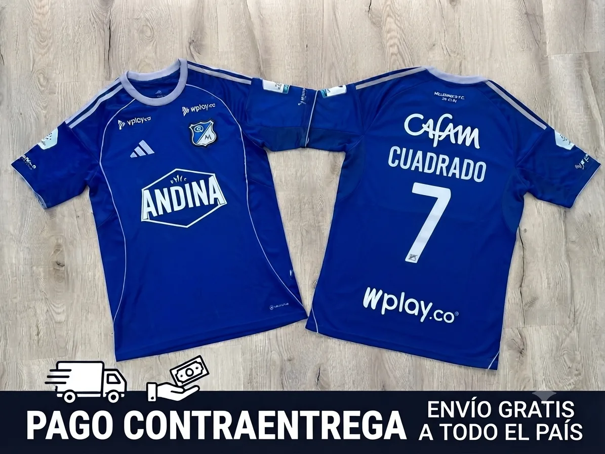 Camiseta Millonarios FC local 2026 imagen 2