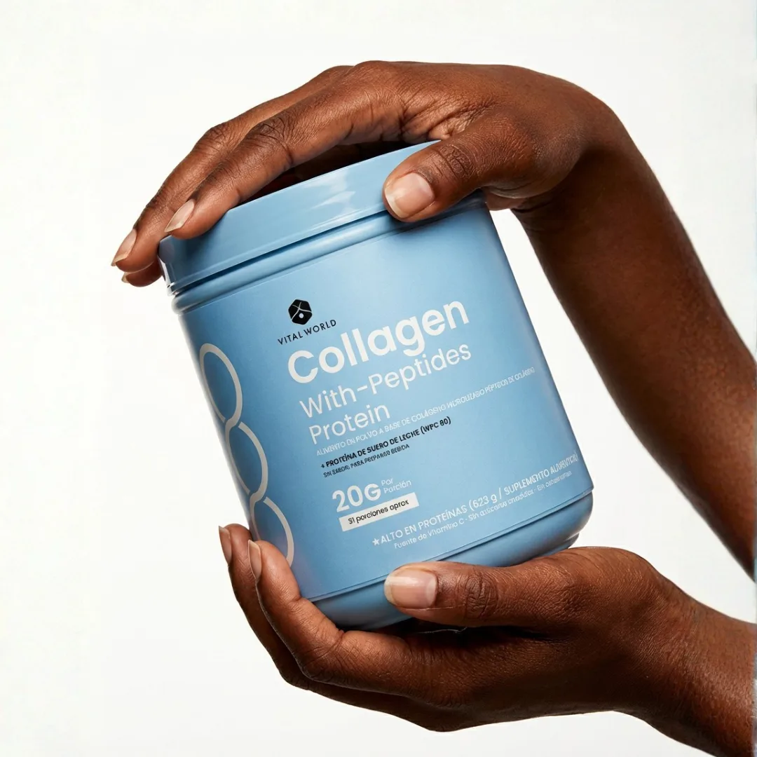 COMBO VITAL WORLD MAGNESIUM 12-IN-1 COMPLEX + COLLAGEN WITH-PEPTIDES PROTEIN imagen 3